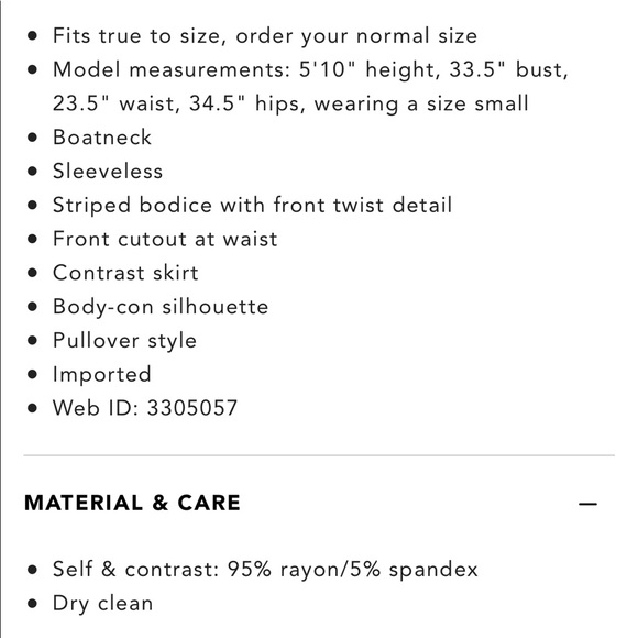 🆕 Bailey 44 Striped Midi Dress😍 - Picture 11 of 11